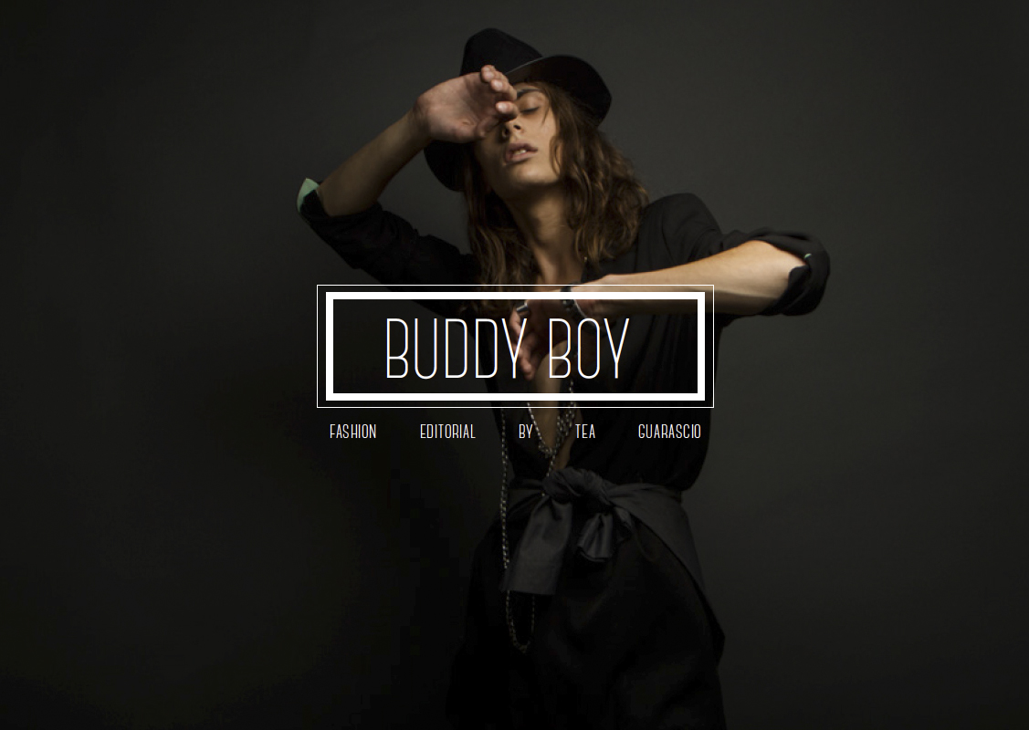Buddy Boy fashion editorial